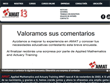 Tablet Screenshot of amat.mx